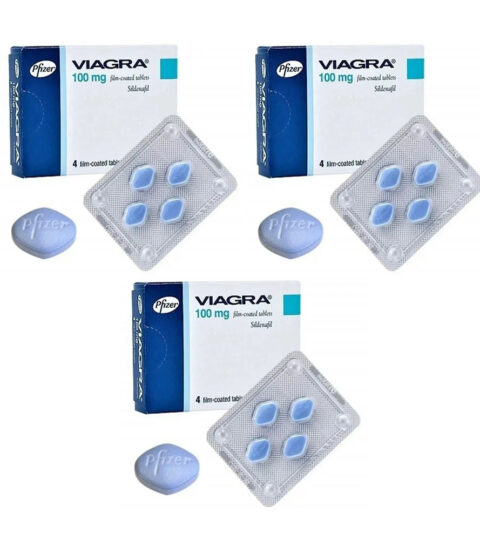 Viagra 100 Mg (Sildenafil) 4 Tablet 3 Kutu